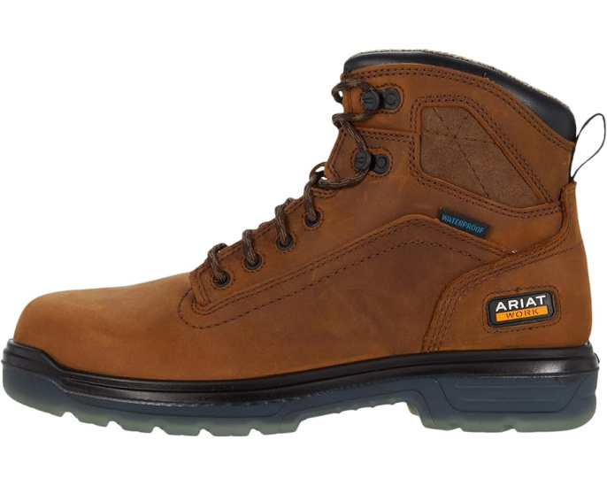 Непромокаемые ботинки Turbo 6 дюймов с мягким носком Ariat Work