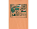 Футболка Lacoste с текстурным графическим рисунком для детей