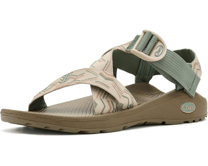 Сандалии Chaco Mega Z Cloud с технологией LUVSEAT и подошвой ChacoGrip