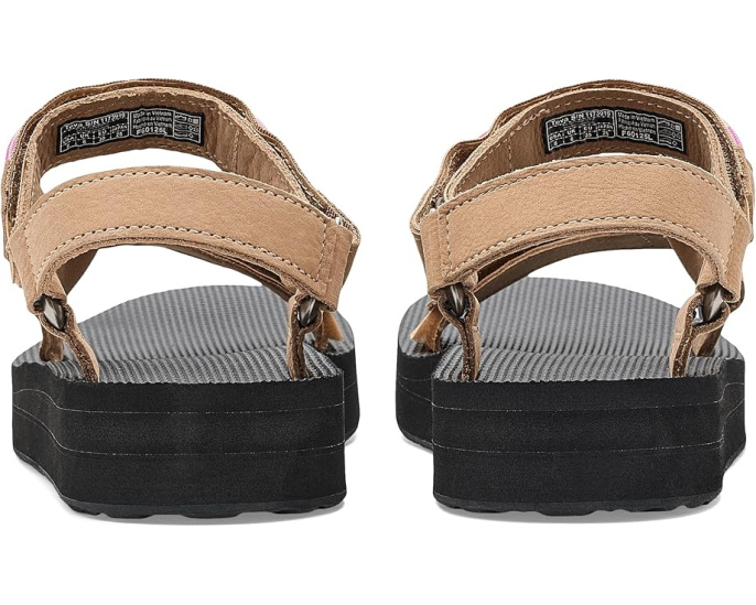 Кожаные сандалии Teva Midform Universal Knotted с деталями из альпинистской верёвки