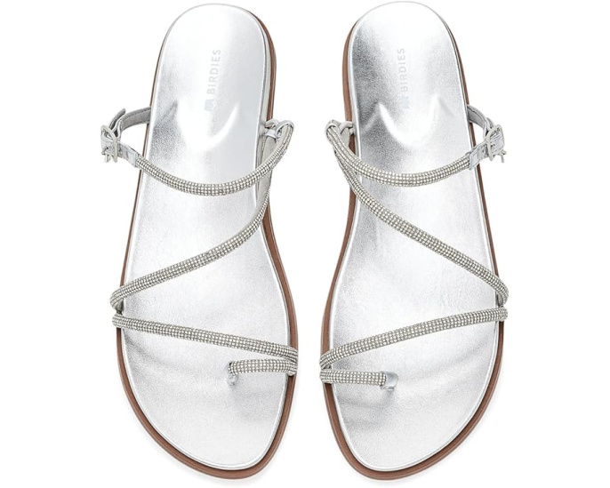 Сандалии Birdies Sunbird String Jewels с пряжкой из струящейся ткани