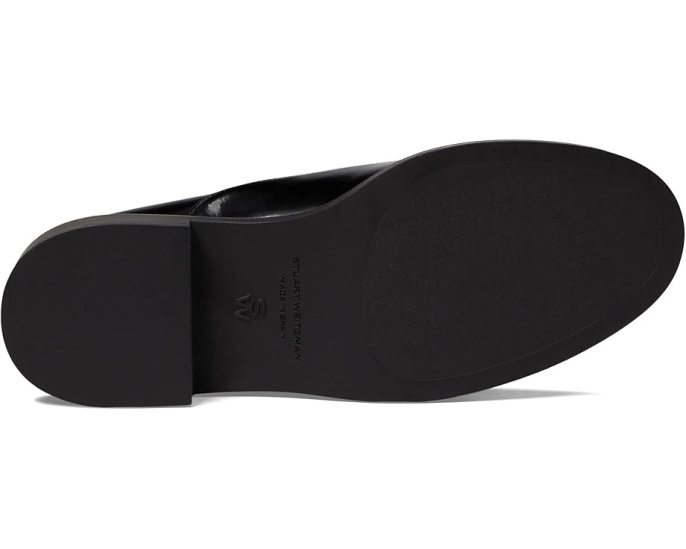 Туфли Leighton с пряжкой на ремешке от Stuart Weitzman из натуральной кожи