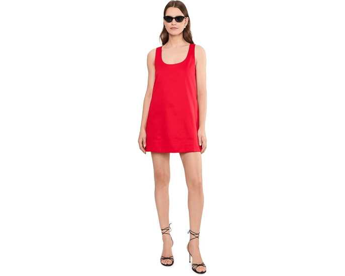 Платье The Scoop Neck Mini Dress Joe's Jeans с круглым вырезом