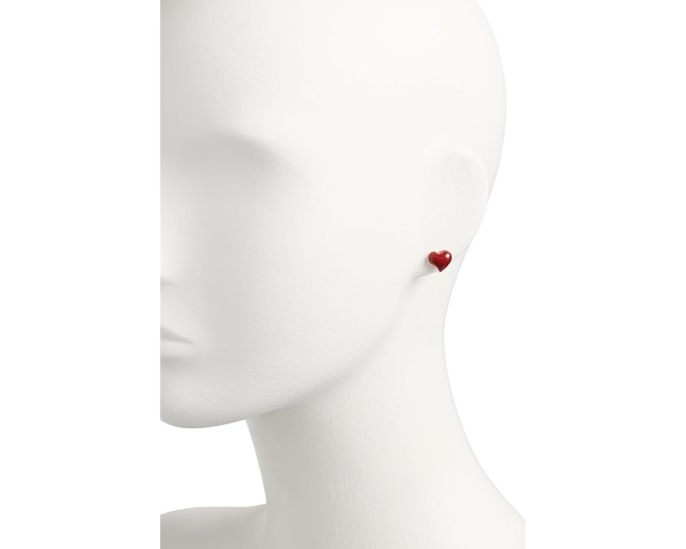 Серьги-гвоздики Amour от Kate Spade New York в форме сердца