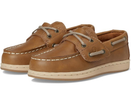 Детские мокасины Sperry Cup II с эластичными шнурками и стелькой из пены с эффектом памяти