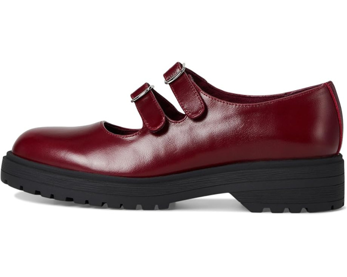 Балетки Steve Madden Alba с ремешками в стиле Mary Jane и квадратным каблуком