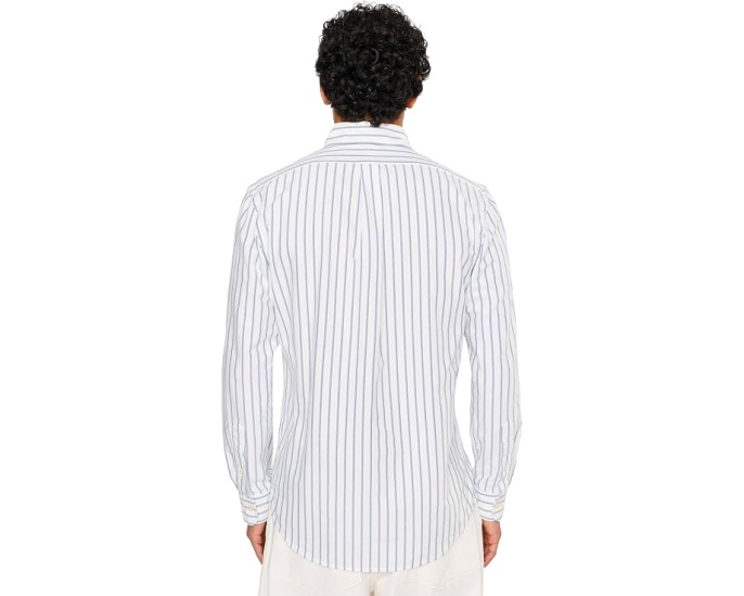 Polo Ralph Lauren Рубашка Custom Fit Striped Oxford в полоску