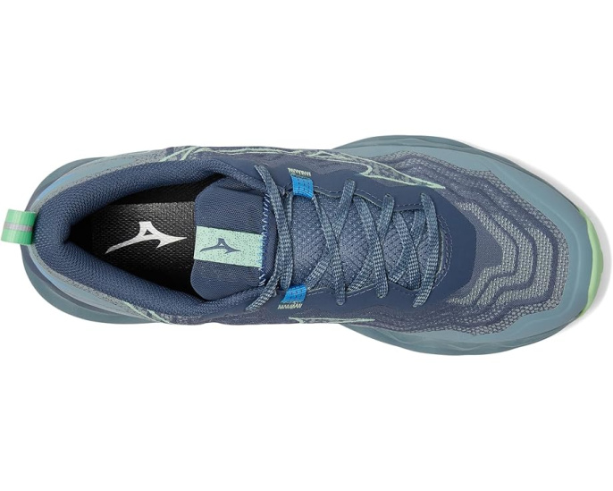Трейловые кроссовки Mizuno Wave Daichi 9 с подошвой Vibram для бездорожья