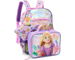 Рюкзак BIOWORLD Kids Tangled Рапунцель, 4 отделения, розовый