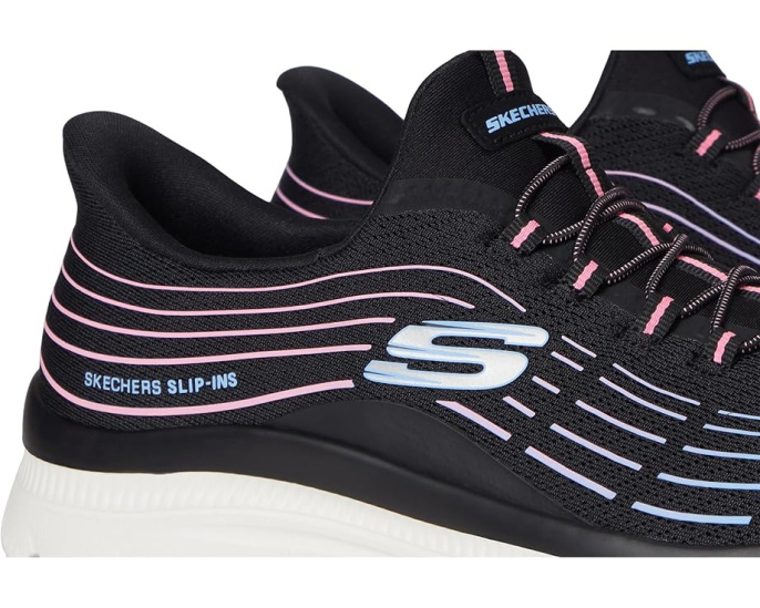 Summits Plus Hands Free Slip-INS от Skechers с омбре принтом и памятью формы