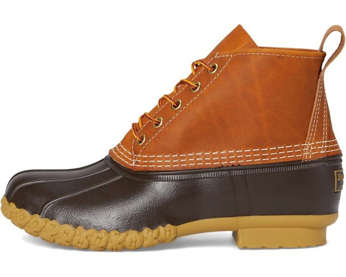 L.L.Bean Ботинки Bean Boot 6 дюймов для снега с кожаным верхом