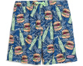 Детские плавки Printed Chappy Trunks от Vineyard Vines Kids с сетчатой подкладкой