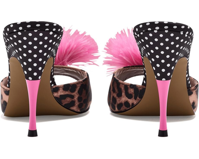 Blue by Betsey Johnson Туфли Avery с каблуком и помпонами