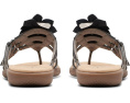 Сандалии Clarks Elizabelle Mae с кожаным верхом и цветочным декором