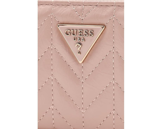 GUESS Косметичка Cheryl Medium Zip Around с отделениями для карт