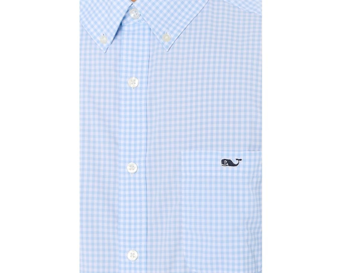 Рубашка Vineyard Vines Coral Reef Gingham из легкой ткани