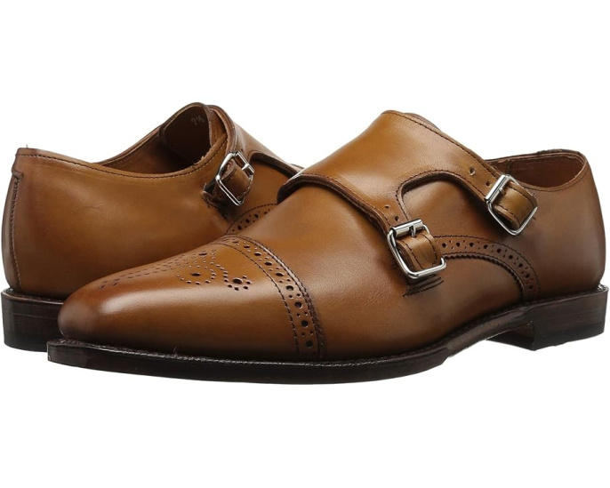 Туфли St.John's от Allen Edmonds с двойной пряжкой и рантом Goodyear