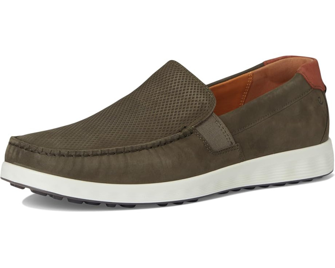 Лоферы ECCO S Lite Moc Summer из натуральной кожи с перфорацией