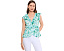 CeCe топ с оборками и завязками Ruffle Tie Wrap Top