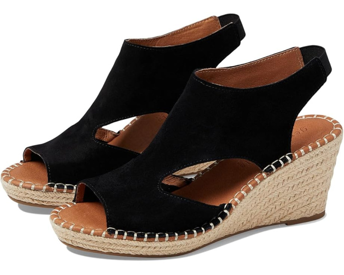 Туфли Gentle Souls by Kenneth Cole Cody на танкетке с открытым носком
