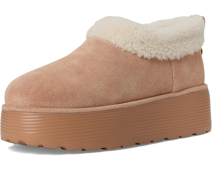 Угги Stuart Weitzman Socharming на платформе с искусственным мехом