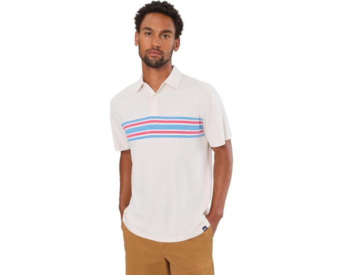 Поло с коротким рукавом Surf Chest Stripe от Vineyard Vines