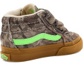 Детские кроссовки Vans Sk8-Mid Reissue V на липучках с усиленным мыском