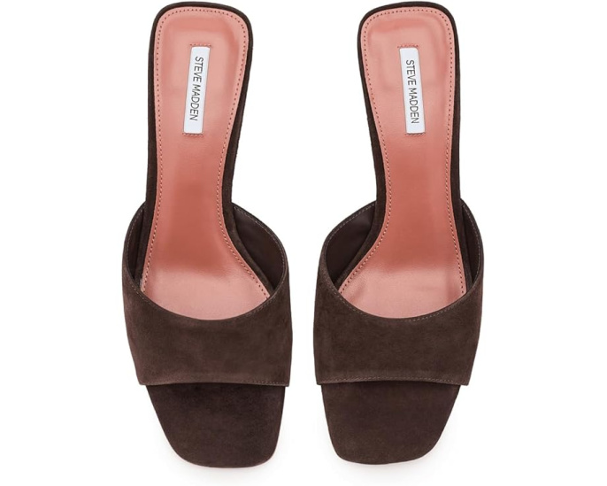 Сандалии Seleste на танкетке из рафии Steve Madden