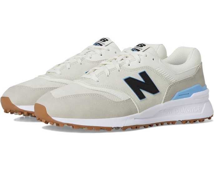 New Balance Golf 997 бесшиповые туфли с водонепроницаемым верхом