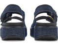 Сандалии FitFlop Gen FF Max Buckle с задним ремешком из денима
