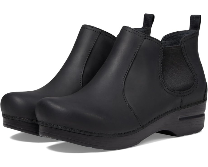 Ботильоны Dansko Frankie с круглым носком и рокерной подошвой