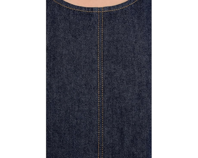 Madewell джинсовое мини платье с запахом