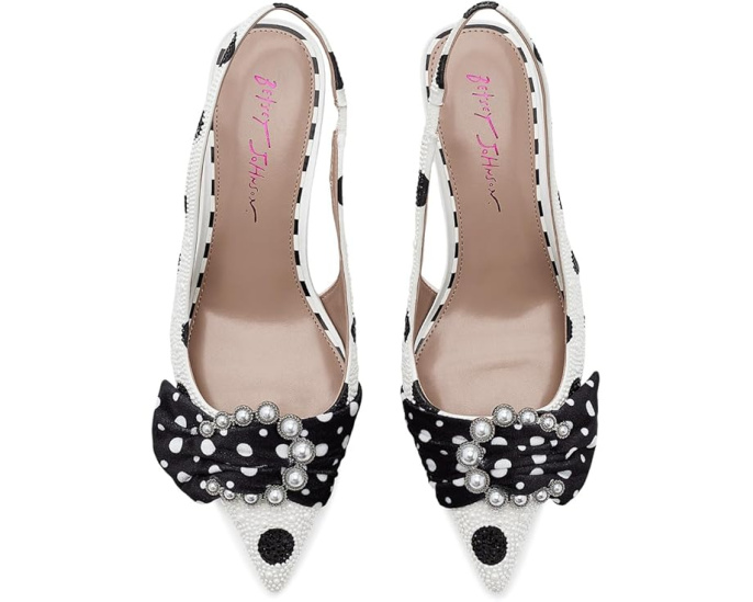 Туфли Blue by Betsey Johnson Bryanna на каблуке с жемчугом