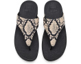 Сандалии с перемычкой Lulu Snake с змеиным принтом FitFlop