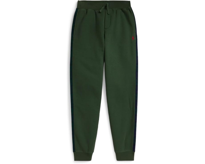 Джоггеры из флиса с отделкой в клетку для подростков Polo Ralph Lauren Kids