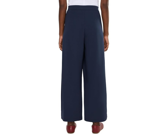 Extra Fine Ponte Wide Ankle Pants