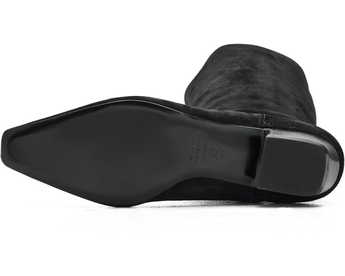Ботинки Stassi Boot Stuart Weitzman до колена с острым носком