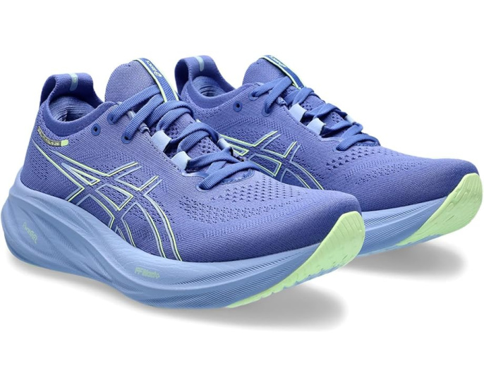 Кроссовки ASICS GEL-Nimbus 26 с амортизацией из переработанных материалов