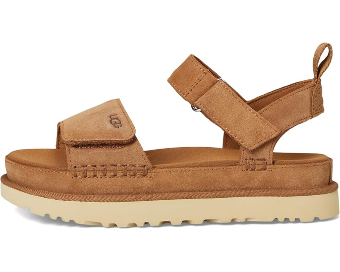 UGG Сандалии Goldenstar на платформе с бархатистым замшем