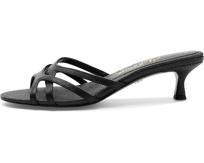 Туфли Sam Edelman Camille на низком каблуке kitten с открытым носком