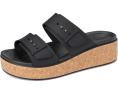 Сандалии Crocs Brooklyn Cork Buckle на пробковой платформе