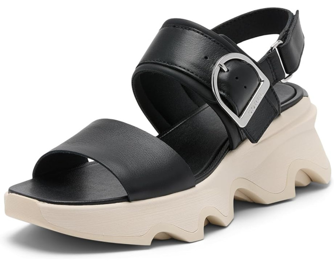 SOREL Kinetic Impact Wedge кроссовки-клин из замши и кожи