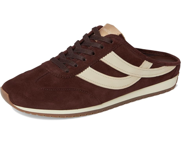 Мюли Vince Oasis Runner Mule из замши с рисунком под волны