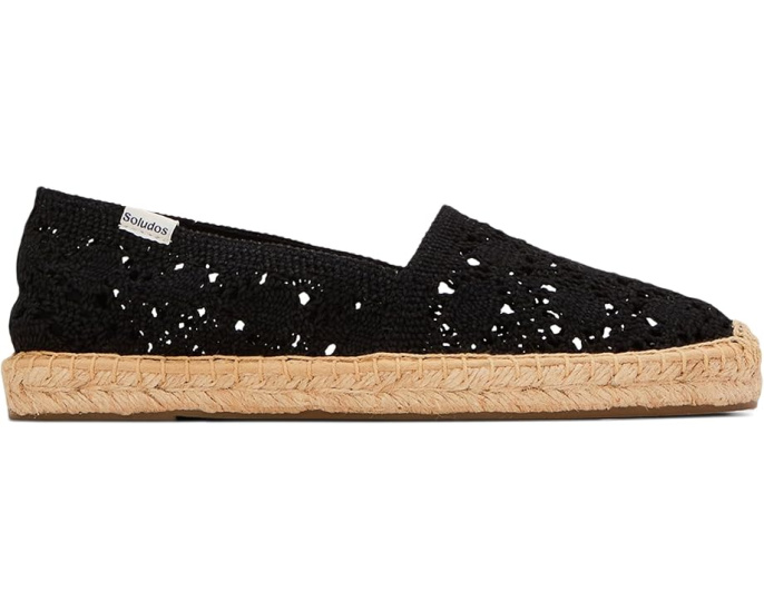 Эспадрильи Soludos Original Espadrille из 100% хлопка с подошвой из джута