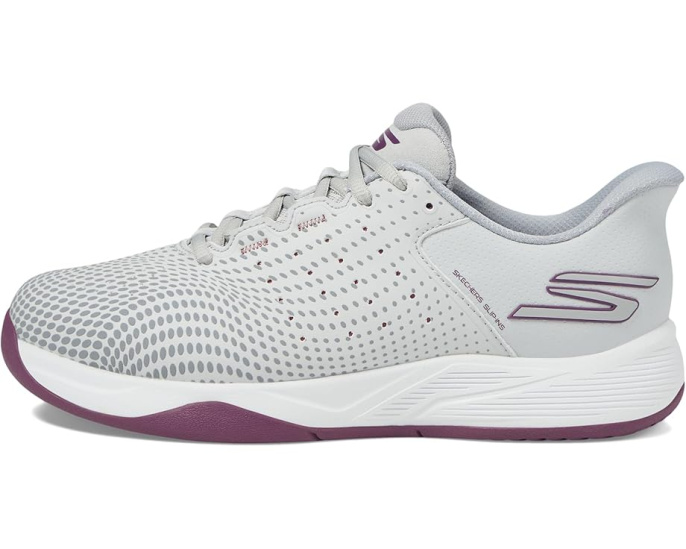 Кроссовки Skechers Go Run Supersonic Max с технологией Hyper Arc и сетчатым верхом