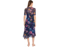 Платье Mesh Elbow Sleeve Asymmetric Hem Johnny Was с сетчатыми рукавами и асимметричным подолом