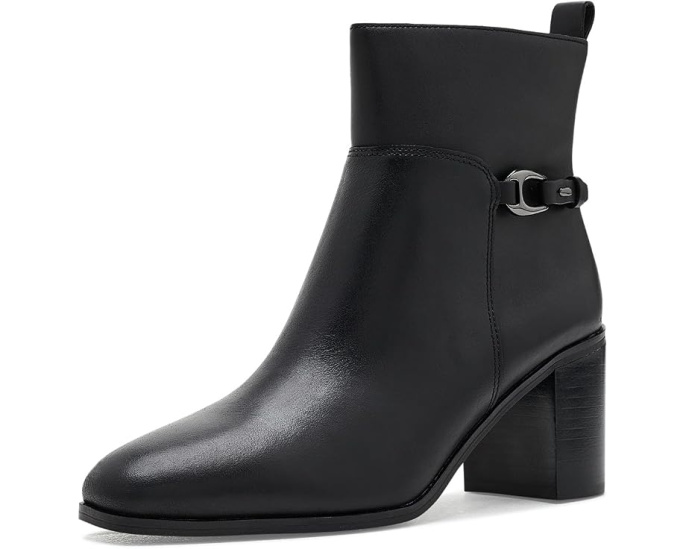 Ботильоны Franco Sarto Valya Zip на устойчивом каблуке