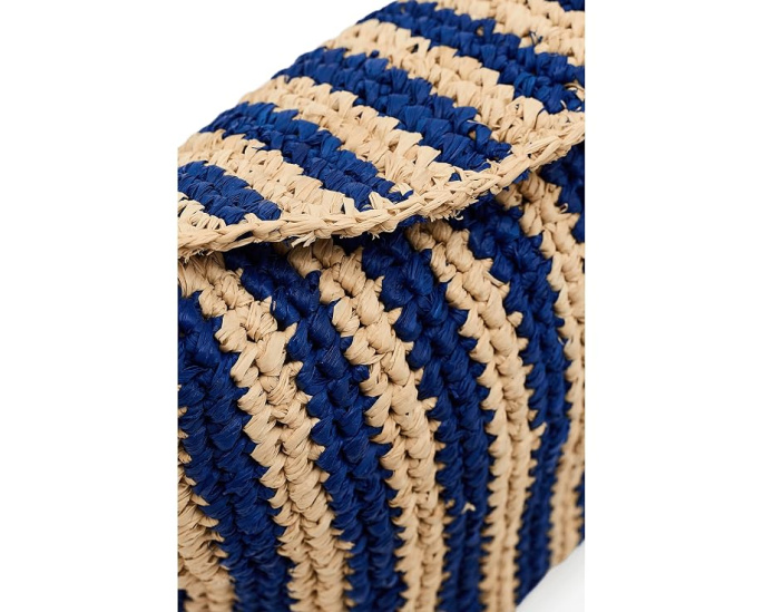 Сумка через плечо Handwoven Shoulder Bag от Madewell с полосками