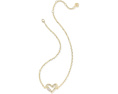 Подвеска Kendra Scott Emery Heart с сердцем и кубическим цирконием