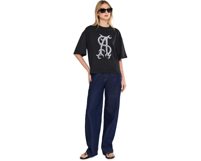 Футболка AllSaints Reflex Amelie Tee с крупным принтом